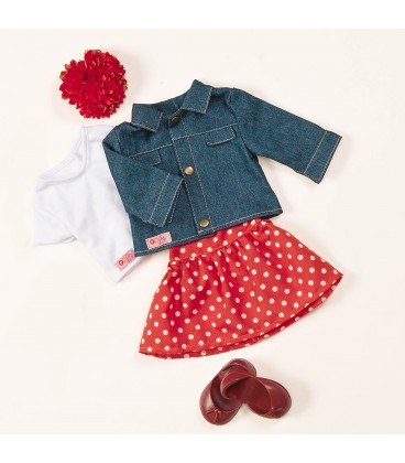 Our Generation outfit kledingset met spijkerjack Our Generation outfit kledingset met spijkerjack
