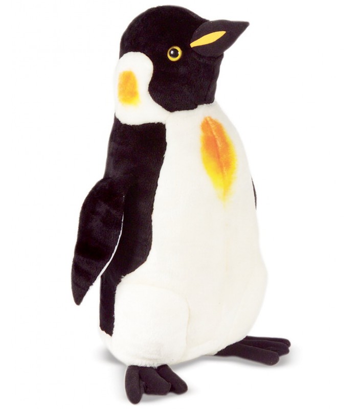 Allemaal Gebeurt Sportschool Knuffel Pinguïn | 60 cm hoog | leuke knuffeldieren | Melissa and Doug
