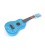 Tidlo blauwe gitaar