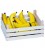 Houten kistje met bananen