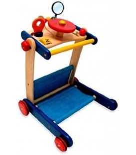 I'm toy walker-Activiteiten Duw- Loopwagen met Stuur