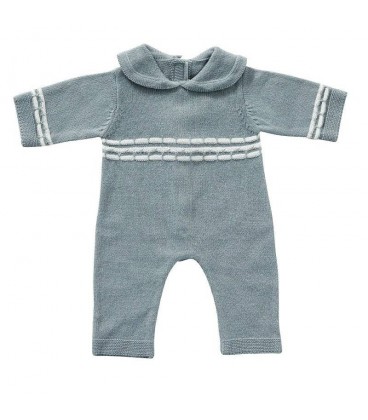 ByAstrup Babypakje blauw gebreid | maat 35 | ByAstrup specialist ByAstrup Babypakje blauw gebreid | maat 35 | ByAstrup specialist