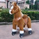 Ponycycle Bruin Paard U324 voor kinderen van 3 tot 5 jaar