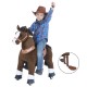 Ponycycle donkerBruin Paard U321 voor kinderen van 3 tot 5 jaar