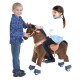 Ponycycle donkerBruin Paard U421 voor kinderen van 4 tot 9 jaar