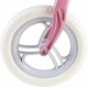 Loopfiets Retro design licht roze | stevige loopfiets met rubbere banden