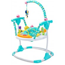 Baby Jumper Ocean Blue | Spring Stoeltje met diverse Speeltjes