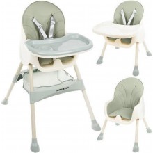 Kinderstoel 3 in 1 Verstelbaar - Kinderzitje - Licht groen