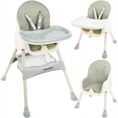 Kinderstoel 3 in 1 Verstelbaar - Kinderzitje - Licht groen