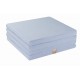 Grote speelmat van hoogwaardig foam - 120x120 cm - opvouwbaar - baby blue