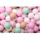 Ballenbak en speelkussen set met 200 gekleurde ballen | Roze | Combi 3