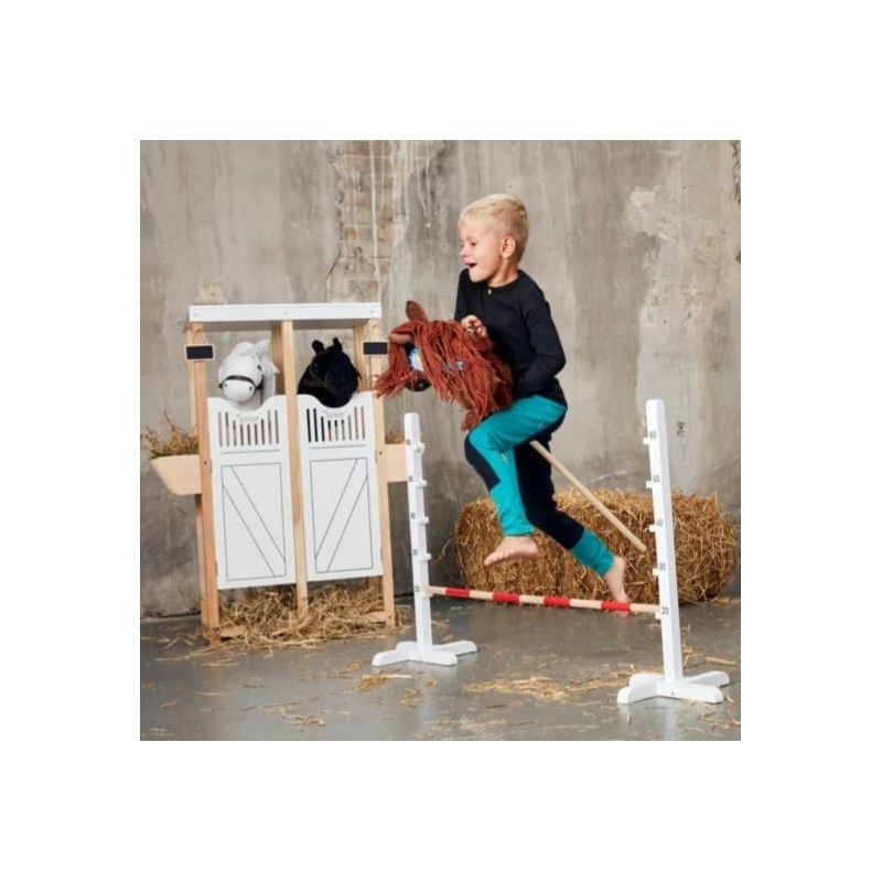 Byastrup stokpaard Magic inclusief hoofdstel - Gestippeld – Kinder