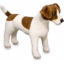Melissa & Doug Grote Pluche Jack Russell Terrier