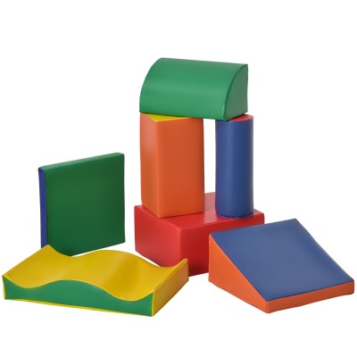 Foam Blokken / Speelkussenset 7 delig zachte bouwstenen