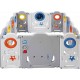 Baby Vivo box Neo- grondbox - speelbox- playpen-kruipbox- kunststof 14 elementen
